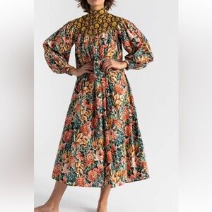 Batsheva X Laura Ashley Midi Dress
